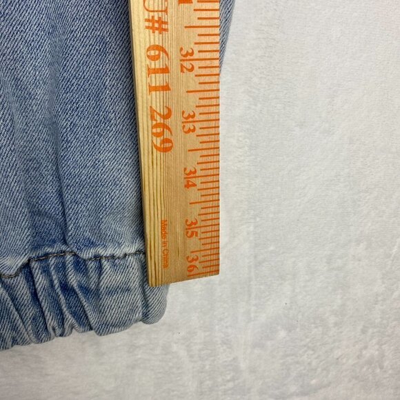 Forever 21 Jeans Womens Size 29 Blue Distressed Denim Pockets Pants Ladies - Picture 10 of 13